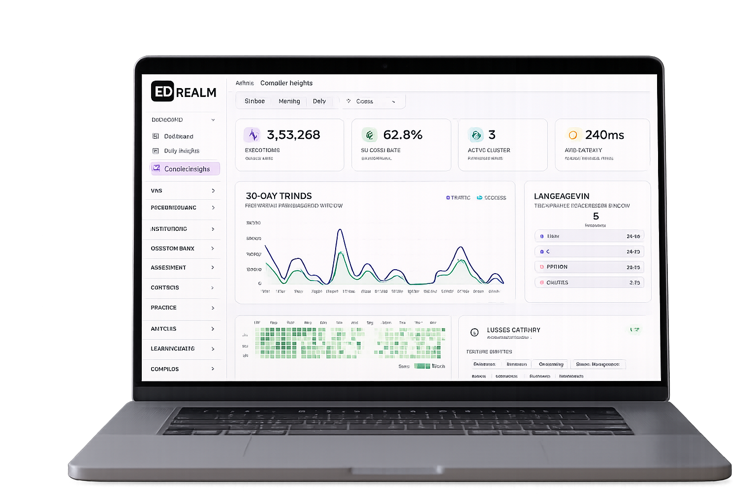EdRealm Platform Mockup
